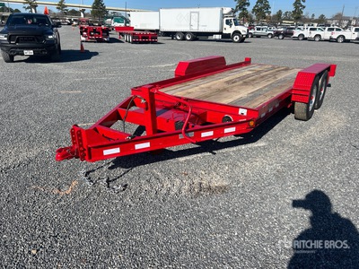 2015 Lucon 16 ft T/A Tilt Deck Trailer