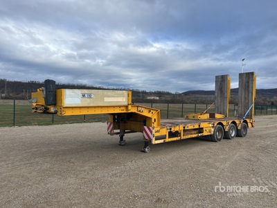 2005 Faymonville TLCSK3 56.50 t Tri/A 7.90 m - 11.90 m Extendable Semi-Remorque Porte Engin 3 Essieux Rimorchio ribassato