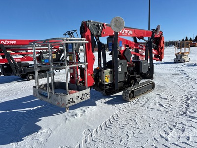 Platform Basket Spider 18.90P Crawler Electric Articulating Boom Lift