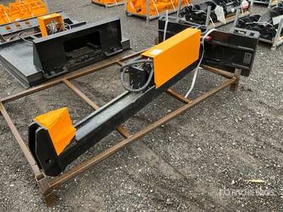 2026 GIYI GY-HLS25 25 in Skid Steer Log Splitter (Unused)