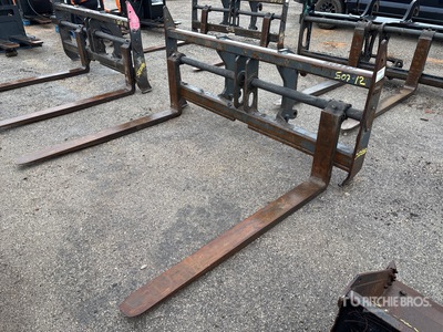 JRB 72 in Q/C Fourches pour chargeuses sur pneus - Fits Komatsu WA320-7