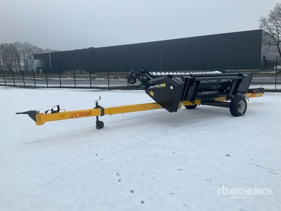 2023 Ziegler Carrier SWW-1A 5/6 Combine Header Trailer & 2023 Ziegler ZPU 4m ヘッダー