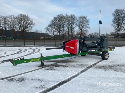 2023 Ziegler ZPU 4001 Combine Pick-Up Header with 2023 Ziegler Carrier SWW-1A 5/6 Header Combine Trailer (Unused)