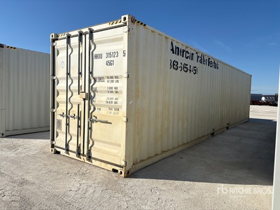 2021 40 ft High Cube Storage Container