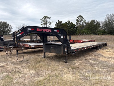 2026 ED Trailers FD1024027GN 40 ft T/A Gooseneck Remolque Portamaquinaria