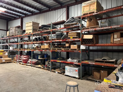 4 ft x 12 ft x 56 ft Steel Shelving Shelving