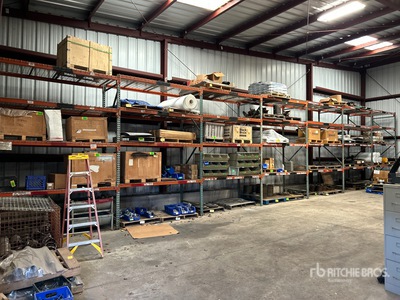 4 ft x 12 ft x 56 ft Steel Shelving Shelving