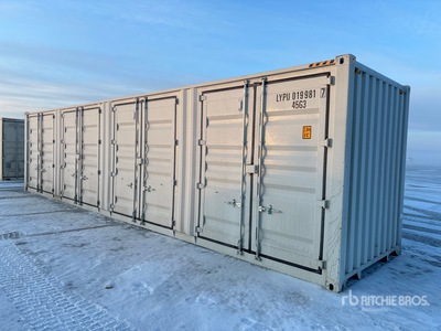 2025 40 ft High Cube Multi-Door Container per stoccaggio