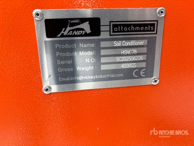 2025 Handy HSNC78 78 in Skid Steer Power Rake (Unused)