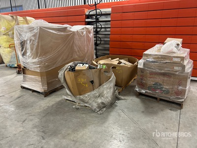 Quantity of (5) Pallets of Auto Parts بنود متنوعة - قطع المعدات (Unused)