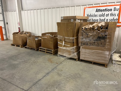 Quantity of (5) Pallets of Auto Parts بنود متنوعة - قطع المعدات (Unused)