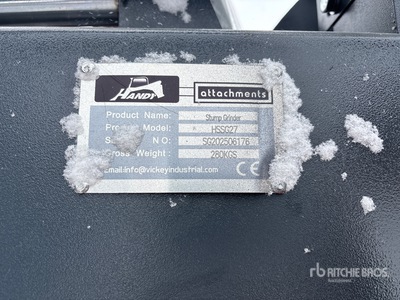 2025 Handy HSSG27 27 in Skid Steer Stump Grinder (Unused)
