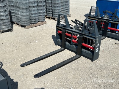 2026 Handy HF2T 48 in Hydraulic Adjusting Skid Steer Forks (Unused)
