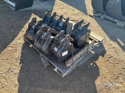 Quantity of (6) 12 in Digging Excavator Bucket - Fits Yanmar VIO 15/17 (Unused)