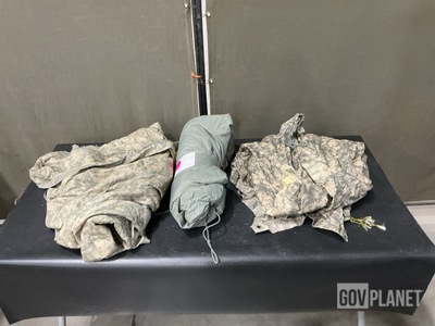 (4) Wet Weather Ponchos, (25) Wet Weather Poncho Liners & Assorted Items