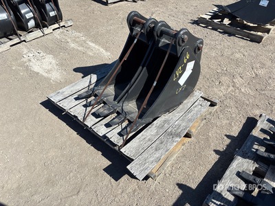 Quantity of (2) Yanmar 12 in Digging Excavator Bucket - Fits Yanmar VIO 45/55 (Unused)