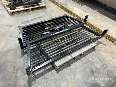 Quantity of (2) 70 in Back Rack