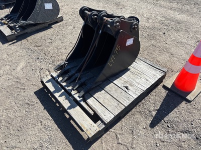 Quantity of (2) Yanmar 12 in Digging Excavator Bucket - Fits Yanmar VIO 45/55 (Unused)