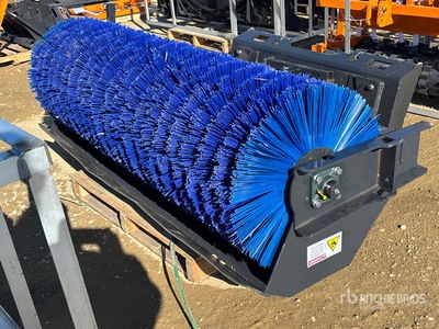 2025 ARTEER ASSB-72W 72 in Skid Steer Broom (Unused)