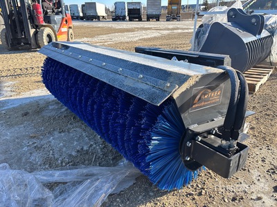 2025 ARTEER ASSB-72W 72 in Skid Steer Broom (Unused)