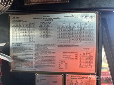 1993 Link-Belt ATC822 Dźwig terenowy