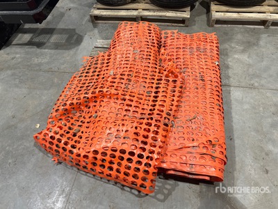 Quantity of (2) x 4 ft Snow Fencing
