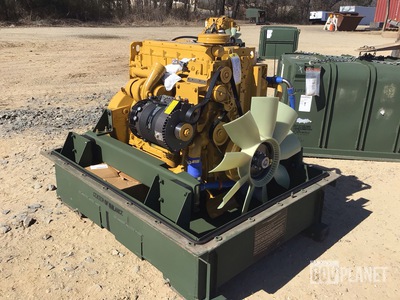 Cat 3126 Turbo Diesel Engine w/Shipping Container