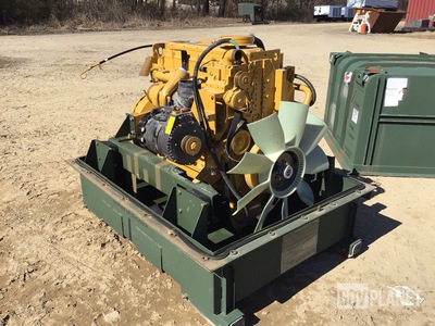 Cat 3126 Turbo Diesel Engine w/Shipping Container