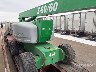 2012 Genie Z-80 Articulating Boom Lift