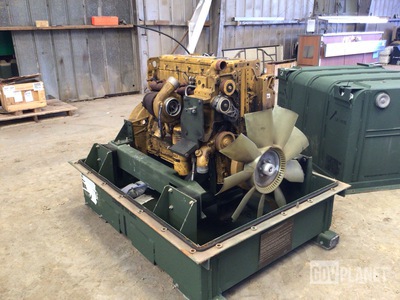 Cat 3126 Turbo Diesel Engine w/Shipping Container