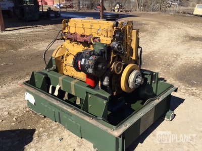 Cat 3126 Turbo Diesel Engine w/Container