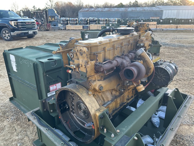 Cat 3126 Turbo Diesel Engine w/Shipping Container