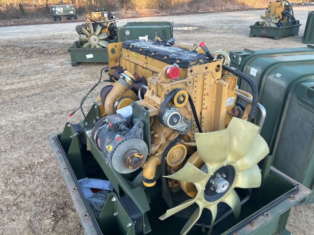 Cat C7 ACERT Turbo Diesel Engine w/Shipping Container