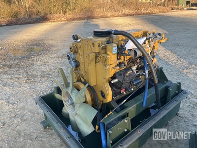 Cat 3126 Turbo Diesel Engine w/Shipping Container
