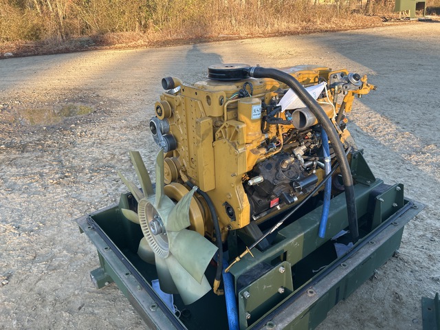 Cat 3126 Turbo Diesel Engine w/Shipping Container