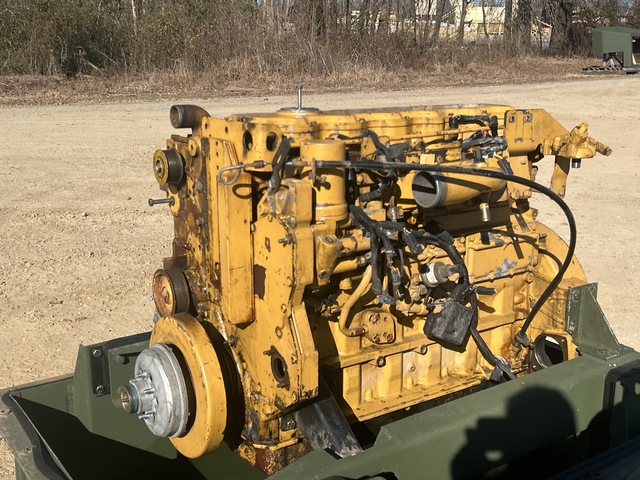 Cat 3126 Turbo Diesel Engine w/Shipping Container