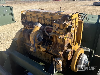 Cat 3126 Turbo Diesel Engine w/Shipping Container