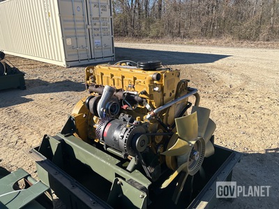 Cat 3126 Turbo Diesel Engine w/Shipping Container