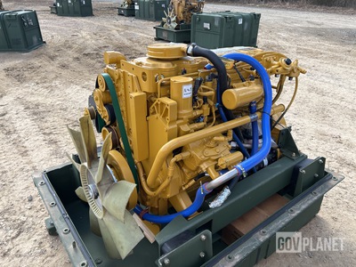 Cat 3126 Turbo Diesel Engine w/Shipping Container