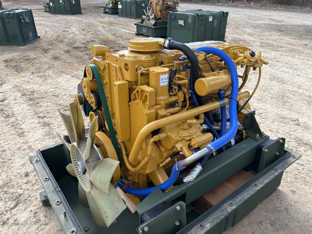 Cat 3126 Turbo Diesel Engine w/Shipping Container Cat 3126 Turbo Diesel Engine w/Shipping Container