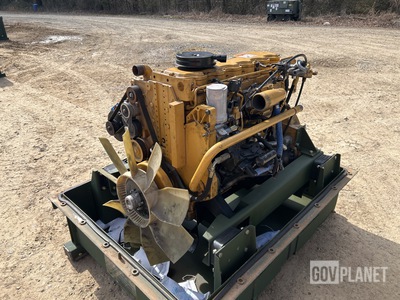 Cat 3126 Turbo Diesel Engine w/Container