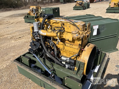 Cat 3126 Turbo Diesel Engine w/Container