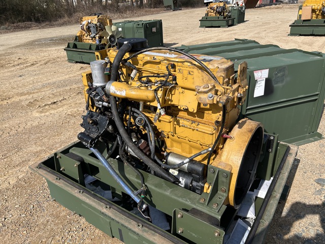 Cat 3126 Turbo Diesel Engine w/Container
