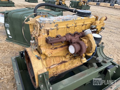 Cat 3126 Turbo Diesel Engine w/Container