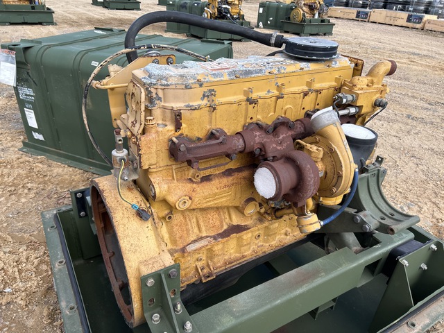 Cat 3126 Turbo Diesel Engine w/Container