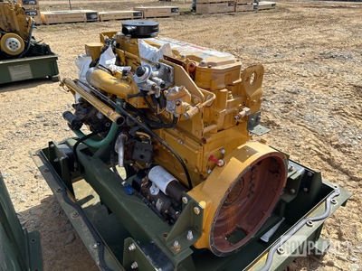 Cat 3126 Turbo Diesel Engine w/Container