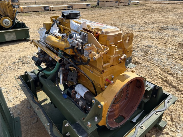 Cat 3126 Turbo Diesel Engine w/Container