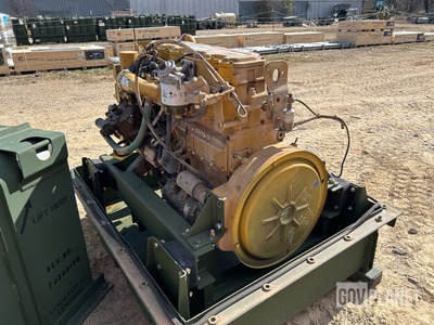 Cat 3126 Turbo Diesel Engine w/Container