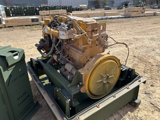 Cat 3126 Turbo Diesel Engine w/Container