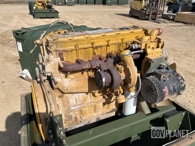 Cat 3126 Turbo Diesel Engine w/Container